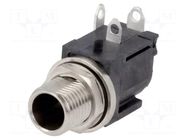 Connector: DC supply; socket; male; 11A; IP68; on PCBs; THT; tinned SWITCHCRAFT