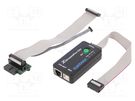Programmer: microcontrollers; RJ45 Ethernet,USB; 20MHz; 1Mbps ELPROTRONIC