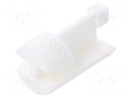 Spacer sleeve; LED; Øout: 3.6mm; ØLED: 3mm; L: 6.4mm; natural DREMEC