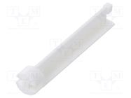 Spacer sleeve; LED; Øout: 3.6mm; ØLED: 3mm; L: 19.1mm; natural 