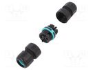 Connector: AC supply; screw terminal; TH391; 7÷12mm; 0.5÷4mm2 TECHNO