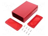 Enclosure: multipurpose; X: 115.1mm; Y: 169mm; Z: 51.6mm; aluminium GAINTA