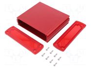 Enclosure: multipurpose; X: 146.6mm; Y: 129mm; Z: 41.6mm; aluminium GAINTA
