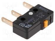 Microswitch SNAP ACTION; 10A/250VAC; without lever; SPDT; Pos: 2 OMRON Electronic Components