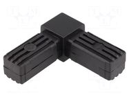 Mounting coupler; for profiles; polyamide; -30÷100°C; I: 56mm ELESA+GANTER