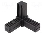 Mounting coupler; for profiles; polyamide; -30÷100°C; I: 56mm ELESA+GANTER
