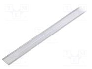 Profiles for LED modules; natural; L: 2m; FIX16; aluminium TOPMET