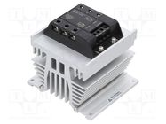 Relay: solid state; 75A; Uswitch: 24÷240VAC; 3-phase; on panel AUTONICS