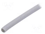 Protective tube; Size: 16; grey; L: 25m; RKGL; Øint: 11mm; -5÷60°C AKS ZIELONKA