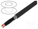 Wire; ÖLFLEX® CLASSIC 115 CY BK; 4x0.75mm2; PVC; black; 300V,500V LAPP
