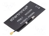 Antenna; LTE; linear; for ribbon cable; 50Ω; 53.6x25.1x0.2mm; U.FL KYOCERA AVX