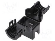 Accessories: cable holder; DT; female; PIN: 12; DT06-12S; straight DEUTSCH