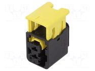 Connector: automotive; plug; female; MCP 2.8; 60V; PIN: 2; IP67 TE Connectivity