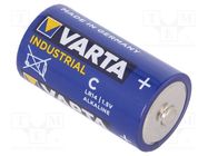 Battery: alkaline; C; 1.5V; non-rechargeable; Industrial PRO VARTA