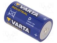 Battery: alkaline; D; 1.5V; non-rechargeable; Industrial PRO VARTA