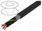 Wire; ÖLFLEX® CLASSIC 115 CY BK; 7G0.5mm2; PVC; black; 300V,500V LAPP