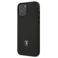 Ferrari FEOGOHCP12LBK iPhone 12 Pro Max 6.7&quot; black/black hardcase Off Track Perforated, Ferrari