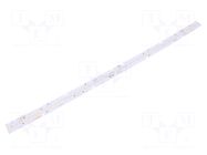 LED strip; white warm; W: 24mm; L: 560mm; No.of diodes: 48; 3006lm TRON