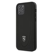 Ferrari FEOGOHCP12MBK iPhone 12/12 Pro 6.1&quot; black/black hardcase Off Track Perforated, Ferrari