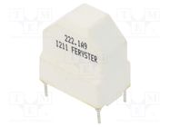 Inductor: wire; THT; 2.2mH; 1.9A; 39mΩ; 230VAC; 12.5x20mm; -20÷50% FERYSTER