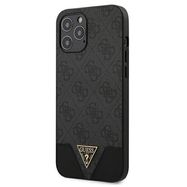 Guess 4G Triangle Collection case for iPhone 12 Pro Max - gray, Guess