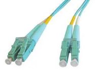 FIBRE OPTIC LEAD ASSY, LC DUPLEX, MM, 3M