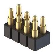SPRING LOADED CONNECTOR, HEADER, 8POS