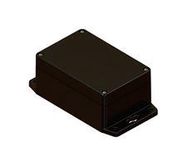 ENCLOSURE, FLANGED, BLACK, PC