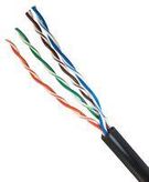 NETWORK CABLE, 4PAIR, 24AWG, HDPE