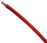 HOOKUP WIRE, PVC, 600V, 100FT, RED