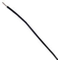 HOOKUP WIRE, PVC, 600V, 100FT, BLACK