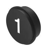 KEYPAD INSERT, SYMBOL 1, BLK/WHT