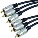 Connector Type A:RCA/Phono Plugs (3)