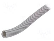 Protective tube; Size: 25; grey; L: 25m; RKGL; Øint: 19mm; -5÷60°C AKS ZIELONKA