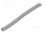 Protective tube; Size: 16; grey; L: 50m; RKGL; Øint: 11mm; -5÷60°C AKS ZIELONKA