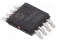 IC: A/D converter; Ch: 2; 10bit; 200ksps; 2.7÷5.5V; MSOP8; tube MICROCHIP TECHNOLOGY
