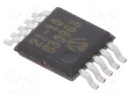 IC: A/D converter; Ch: 1; 14bit; 1Msps; 1.7÷5.5V; MSOP10; tube MICROCHIP TECHNOLOGY