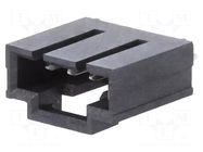Connector: wire-board; socket; male; PIN: 4; SL; straight; THT MOLEX
