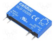 Relay: solid state; Ucntrl: 18÷32VDC; 4A; 0÷32VDC; SLD; -20÷80°C CELDUC