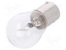 Filament lamp: automotive; BA15S; transparent; 24V; 21W; VISIONPRO ELTA