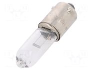 Filament lamp: automotive; BAY9S; transparent; 12V; 21W; VISIONPRO ELTA