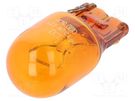 Filament lamp: automotive; W3x16d; orange; 12V; 21W; VISIONPRO ELTA