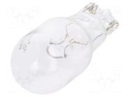 Filament lamp: automotive; W2.1x9,5d; transparent; 12V; 16W ELTA