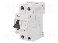 Circuit breaker; 230/400VAC; Inom: 10A; Poles: 1+N; Charact: C; 15kA EATON ELECTRIC