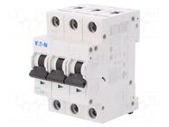 Circuit breaker; 230/400VAC; Inom: 25A; Poles: 3; Charact: C; 15kA EATON ELECTRIC