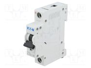 Circuit breaker; 250VDC; Inom: 3A; Poles: 1; for DIN rail mounting EATON ELECTRIC