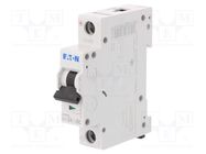 Circuit breaker; 250VDC; Inom: 4A; Poles: 1; for DIN rail mounting EATON ELECTRIC