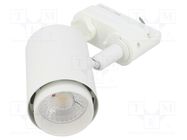 Lamp: LED; 3000K; IP44; 1000lm; L: 95mm; Body: white; 230VAC; H: 143mm LEDDEX