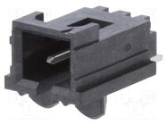 Socket; wire-board; male; SL; 2.54mm; PIN: 2; SMT; tinned; horizontal MOLEX