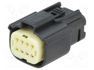 Connector: wire-wire; plug; female; MX150; for cable; PIN: 8; 3.5mm MOLEX